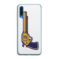 Pew Pew Pew: Samsung Galaxy A50 Transparant Hoesje