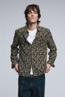 Jacquard herenoverhemd - GREEN - XL