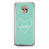 Best heart pastel: Motorola Moto G6 Transparant Hoesje