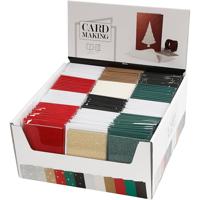Kaarten en enveloppen, afmeting kaart 10,5x15 cm, afmeting envelop 11,5x16,5 cm, 12x10 doos/ 1 doos