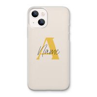 Amber Script: iPhone 13 mini Transparant Hoesje