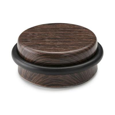 Deurstopper Inofix Ø 4,6 x 1,8 cm Deuren Sticker Wengue