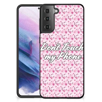 Samsung Galaxy S21 Plus | Telefoon Hoesje | Flowers Pink DTMP