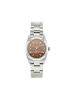 Rolex montre Oyster Perpetual 31 mm pre-owned (1997) - Marron