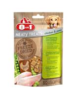 8in1 8in1 Meaty Treats Chicken/Peas 50g