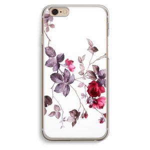 Mooie bloemen: iPhone 6 / 6S Transparant Hoesje