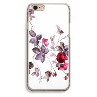 Mooie bloemen: iPhone 6 / 6S Transparant Hoesje