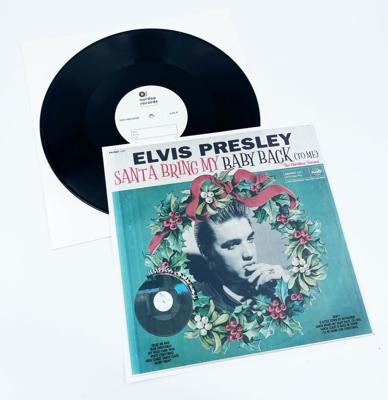 Elvis Presley - Santa Bring My Baby Back (To Me) (Zwart Vinyl) - TESTPERSING (LP)