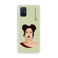 Pop-Art Creator: Galaxy A71 Transparant Hoesje