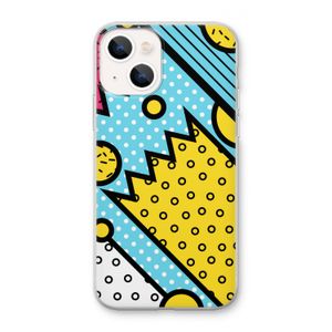 Pop Art #1: iPhone 13 mini Transparant Hoesje