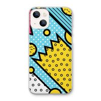Pop Art #1: iPhone 13 mini Transparant Hoesje