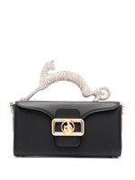 Lanvin rhinestone-embellished shoulder bag - Noir