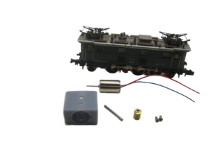 micromotor nf016G N ombouwkit voor Fleischmann BR 132, SJ Du 2