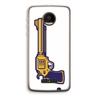 Pew Pew Pew: Motorola Moto Z Force Transparant Hoesje