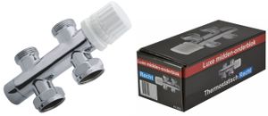 Riko thermostatisch 3/4 onderblok recht