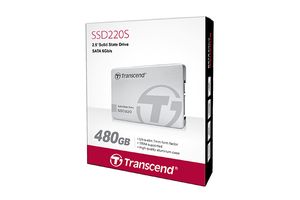 Transcend 220S 480 GB SSD harde schijf (2.5 inch) SATA 6 Gb/s Retail TS480GSSD220S