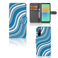 Sony Xperia 10 IV | Telefoon Hoesje | Waves Blue