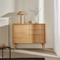 Kave Home Dressoir 'Lenon' Eikenhout, 105cm Kave Home Dressoir 'Lenon' Eikenhout, 105cm