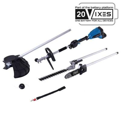 SCHEPPACH BC-MFH400-X 20V IXES 4-in-1 accu bosmaaier - zonder accu of lader