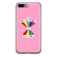 Het Leven Is Mooi: iPhone 8 Plus Transparant Hoesje