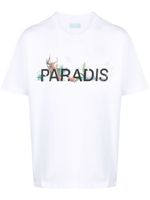 3PARADIS t-shirt en coton à logo imprimé - Blanc - thumbnail