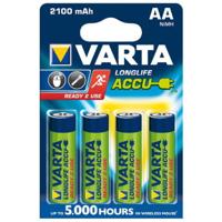 4 x AA Varta Ready2use batterijen - 2100mAh