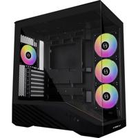 Lian Li Vector V100 Midi-tower PC-behuizing, Behuizing, Gaming-behuizing Zwart