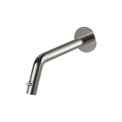 Hotbath Buddy Fonteinkraan - uitloop 18.6cm - inbouw - inkortbaar - geborsteld nikkel UW001GN