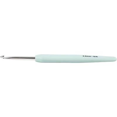 Creativ Company Haaknaalden, afm 4, l: 13,3 cm, afm 4 mm, pastel groen, 1 stuk