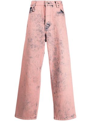 Études Studio jean District Overdyed - Rose