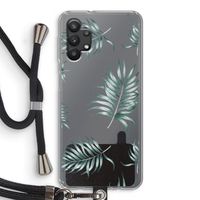 Simple leaves: Samsung Galaxy A32 5G Transparant Hoesje met koord