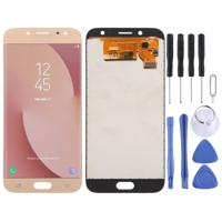 TFT-materiaal LCD-scherm en digitizer volledige assemblage voor Galaxy J7 (2017) J730F/DS J730FM/DS AT&T (goud)