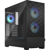 Fractal Design Pop Air RGB Black TG Clear Tint tower behuizing Window-Kit