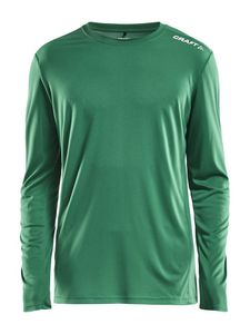 Craft 1907364 Rush LS Tee M - Team Green - XS