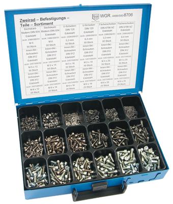 Dresselhaus Two-wheel drive parts ass 750-tlg. stainless steel