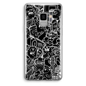 Vexx Black City : Samsung Galaxy S9 Transparant Hoesje