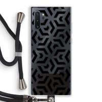 Crazy pattern: Samsung Galaxy Note 10 Plus Transparant Hoesje met koord
