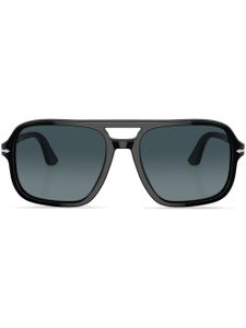 Persol lunettes de soleil à monture pilote - Noir