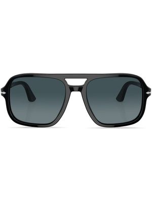 Persol lunettes de soleil à monture pilote - Noir