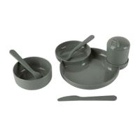 Dantoy kinderservies olijfgroen, 7dlg.