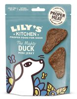 Lily's Kitchen The Mighty Duck Mini Jerky Hond Snack Eend 70 g - thumbnail