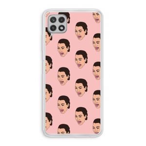 Ugly Cry Call: Samsung Galaxy A22 4G Transparant Hoesje