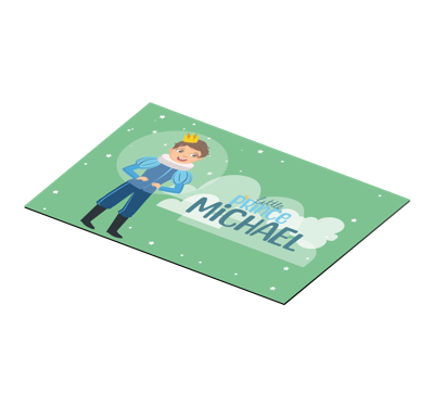 De kleine prins met naam Placemat