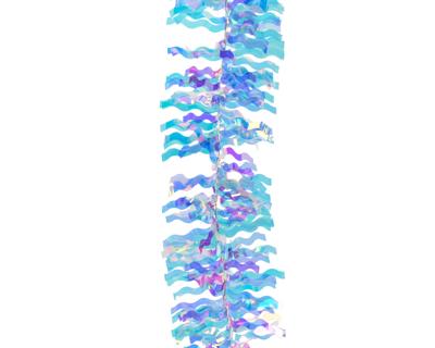 Lametta guirlande iriserend 270cm