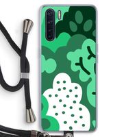 Bushes: Oppo A91 Transparant Hoesje met koord
