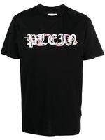 Philipp Plein t-shirt en coton à logo imprimé - Noir - thumbnail