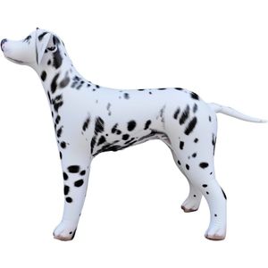 Opblaas Dalmatier hond dieren 75 cm realistische print   -