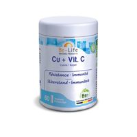 Be-Life Cu + Vitamine C (60 Softgels)