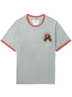 Doublet t-shirt en coton à motif Teddy Bear - Gris - thumbnail