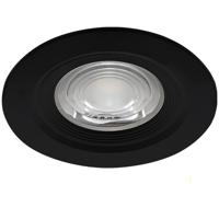 LED Inbouwspot Zwart IP54 7W 630lm 3000K Warm Wit